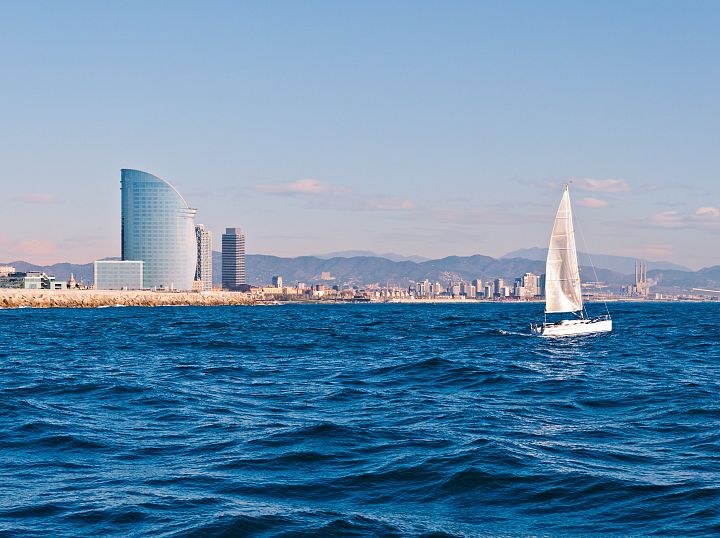 Barcelona des de l'aigua