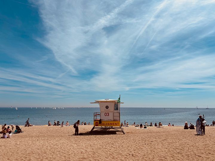 Un dia a les platges de Barcelona